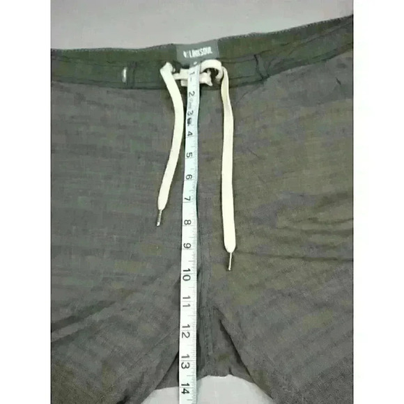 Linksoul Shorts Boardwalker Board shorts Golf Swim 35 Zipper Gray Dot Hybrid - Picture 3 of 13